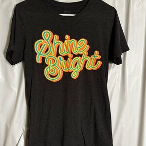 Shine Bright Black T-Shirt